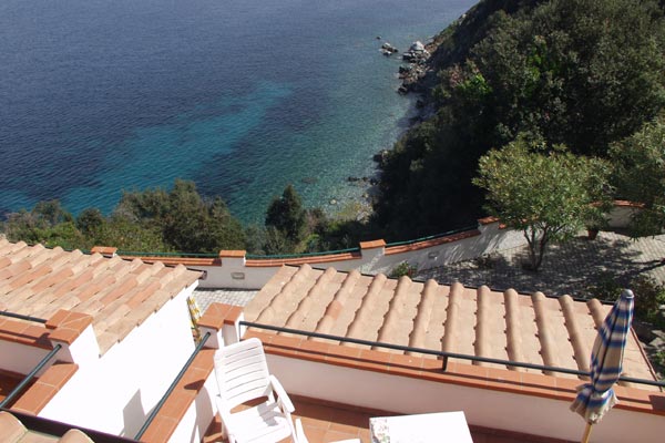Hotel Oleandro: Zimmer mit Meeresblick - Insel Elba