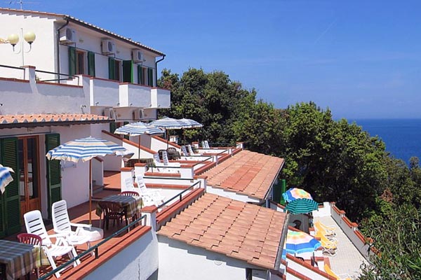 Hotel Oleandro: la hall - Isola d'Elba